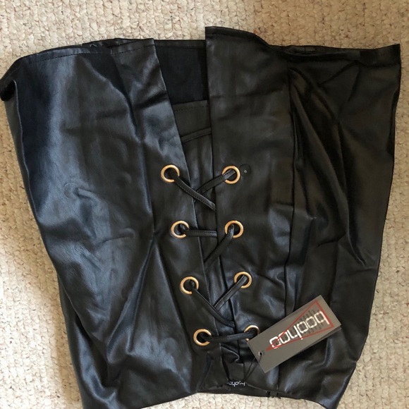 Boohoo Dresses & Skirts - Leather skirt